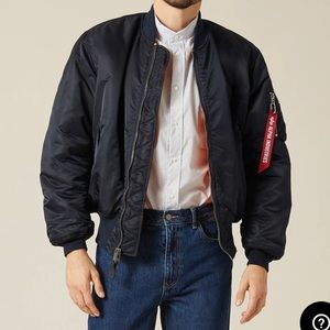 TYPE MA-1 Alpha Industries Bomber Jacket Navy